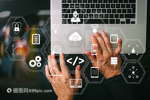 編碼軟件開發(fā)者的工作與擴(kuò)大現(xiàn)實(shí)儀表板計算機(jī)圖標(biāo)有關(guān)這些包括系統(tǒng)靈活開發(fā)代碼叉和以反應(yīng)靈敏的網(wǎng)絡(luò)安全進(jìn)行版本